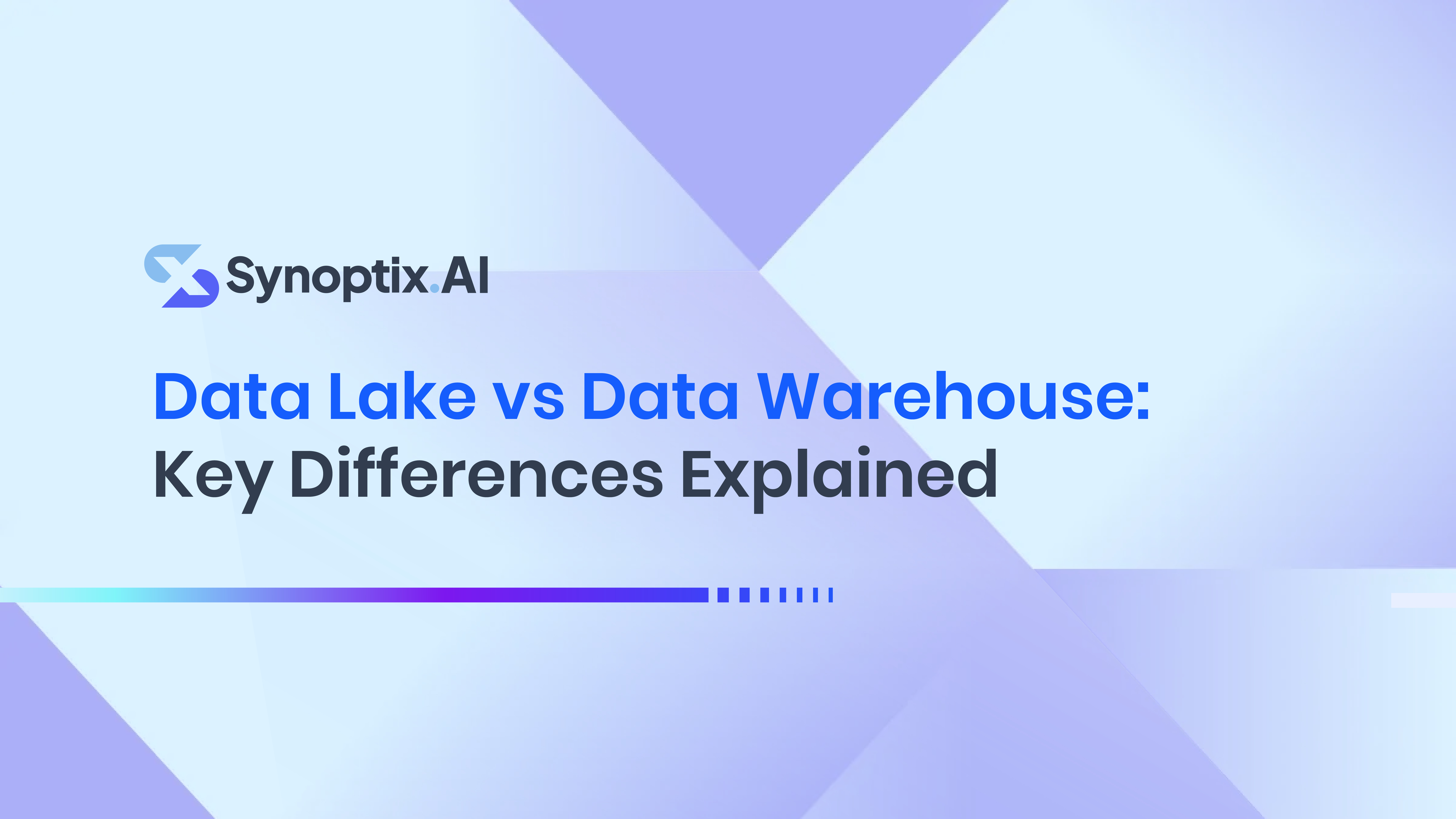 Data Lake vs Data Warehouse: Key Differences