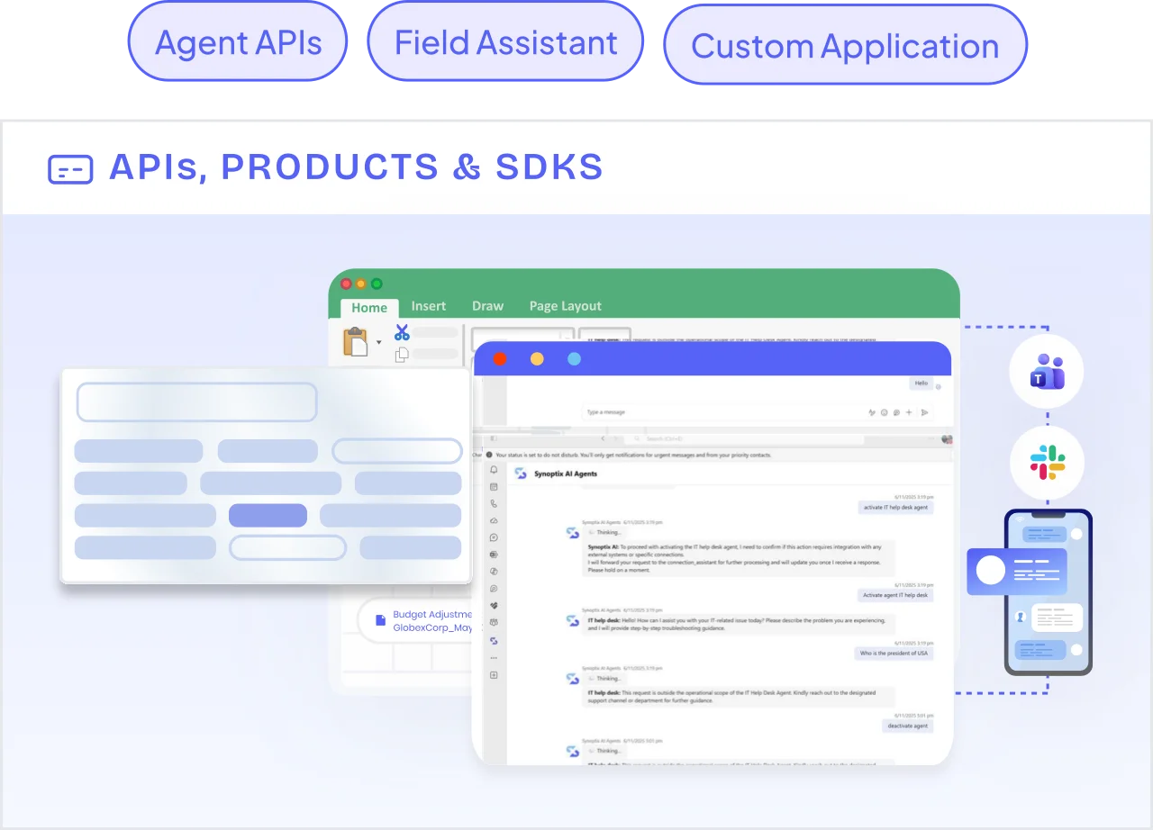 APIs, Products & SDKs