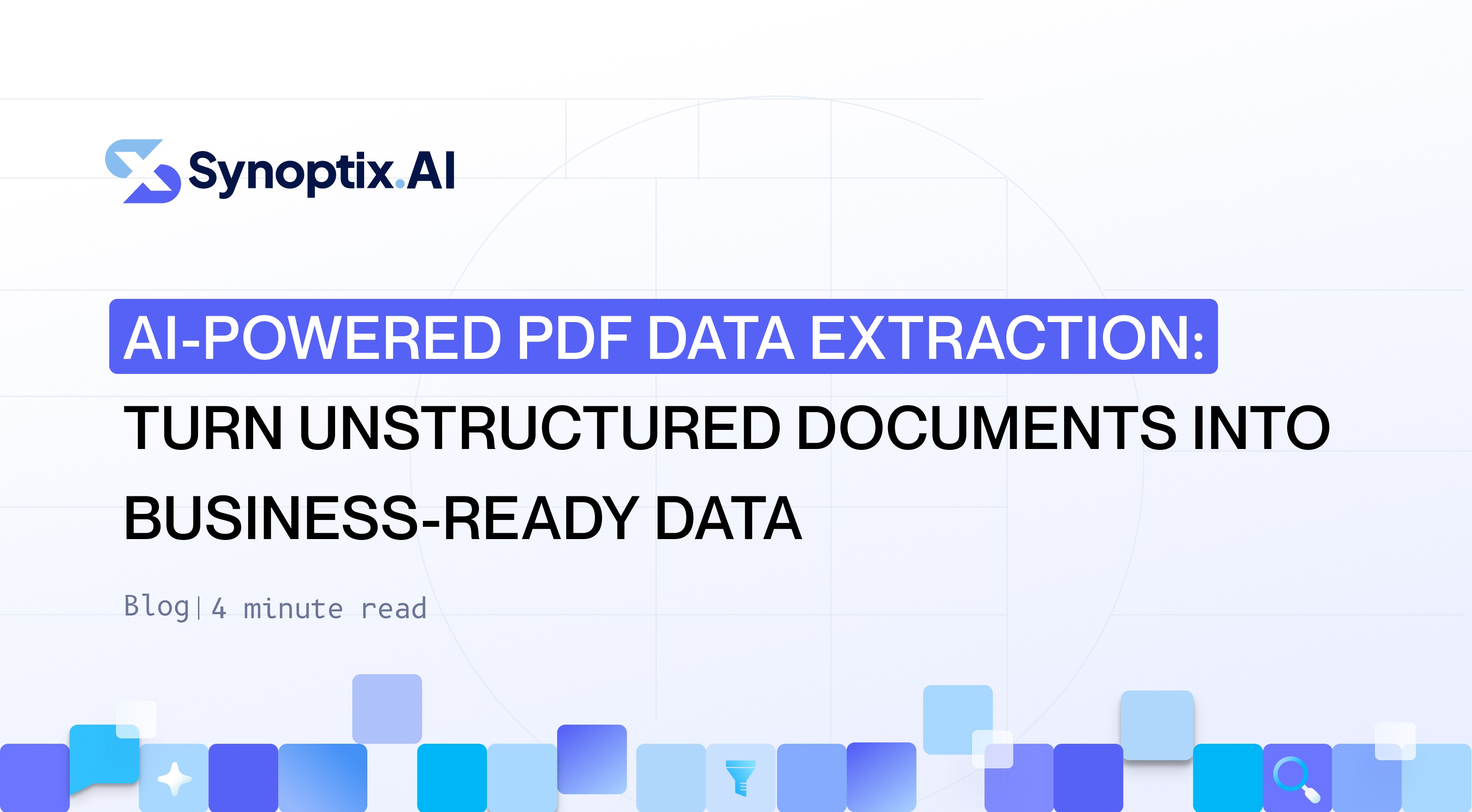 AI-Powered PDF Data Extraction for Business-Ready Data